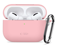 Tech-Protect Silicone Hook Do Apple Airpods Pro 3 Dusty Pink - 1367340 - zdjęcie 2